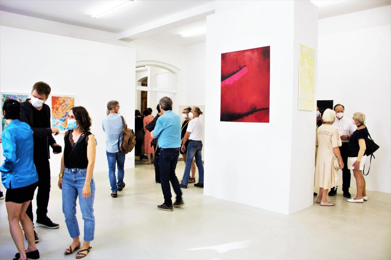 Kuenstlerzimmer Im Kulturhaus Haeselburg Gera Buitenkant foto